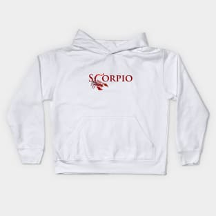 Scorpio Design Kids Hoodie